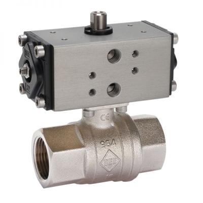 Automatic thread ball valve of brass from G.Bee with the article number ​0060059011020