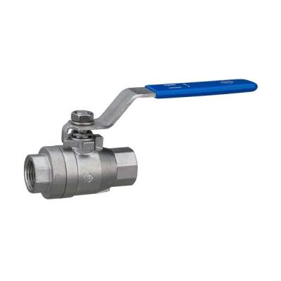 Ball valve with thread connection of stainless steel from G. bee with the article number 00VOBACQDIN