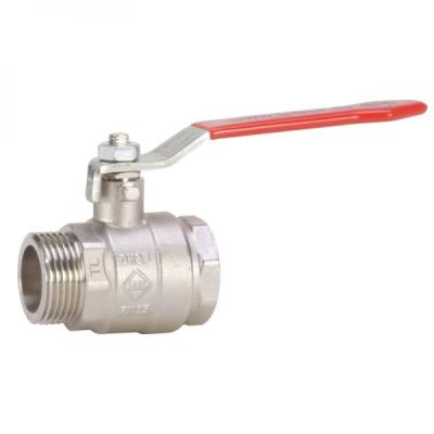 Ball valve with thread connection of brass from G. Bee with the article number 0020062011040