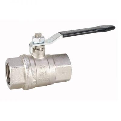 Ball valve with thread connection of brass from G. bee with the article number 0020027001032