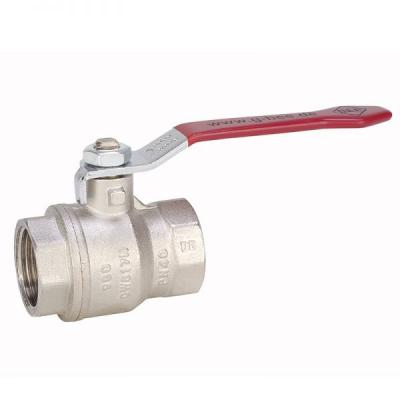 Ball valve with thread connection of brass from G. Bee with the article number 0020044001015