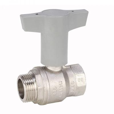 Ball valve with thread connection of brass from G. bee with the article number 0020044051050