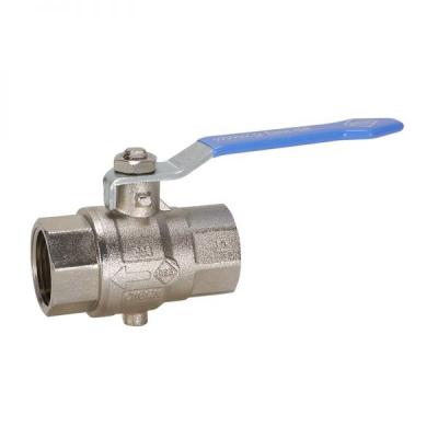 Ball valve with thread connection of brass from G. Bee GmbH with the article number ​0020046011006