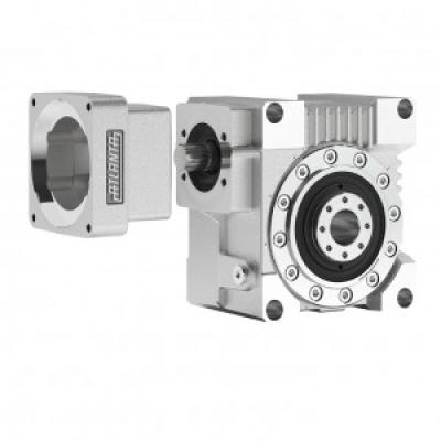 HT-High-performance gear unit with article number 0009815009, with clamp connection, Centre distance a = 80, Ration i = 9,25, from ATLANTA Antriebssysteme