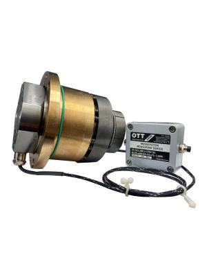 Preview: Hydraulik-Löseeinheit LE95_-H18-E08/1-B-FR-KK-OA mit der Artikelnummer 9510305012 von OTT-JAKOB Spanntechnik inklusice Controller - seitliche Ansicht