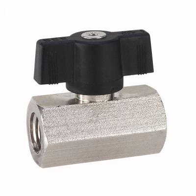Mini-ball valve of brass from G. Bee with the article number 0020041082015