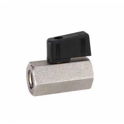 Mini-ball valve of brass from G. Bee with the article number 00VDGABD