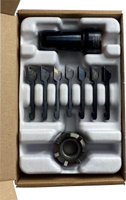 Preview: Spannsatz HS-A/E 63-B/F 80-B-E0,3 in schwarz und in Einzelteile zerlegt mit der Artikelnummer 9560007596 von OTT-JAKOB Spanntechnik