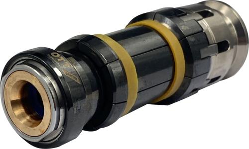 Tool Gripper HS-A/E 63-B/F 80-C-270N assembled and sloping with the article number 9560005226V02 from OTT-JAKOB Spanntechnik