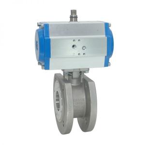 Automatik-Flansch-Kugelhahn Edelstahl 206001301025