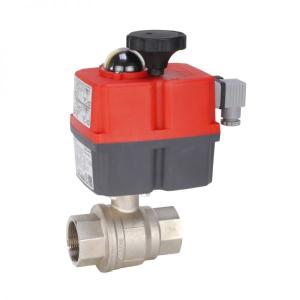 Automatic thread ball valve of brass from G.Bee with the article number ​0060067012040