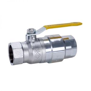 Thread-Gas ball valve of brass with TAE from G.Bee with the article number ​0060055011040