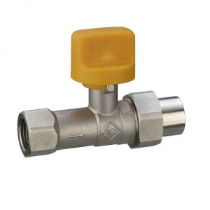 Gas-connection-ball valve brass with TAE from G.Bee with the article number ​08-400015