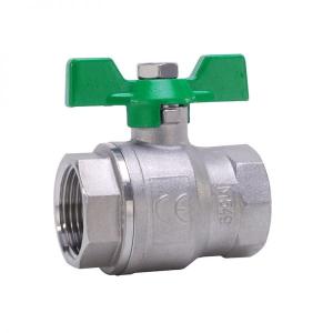 Ball valve with thread connection of stainless steel from G. bee with the article number ​STVOQHACF