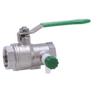 Ball valve with thread connection of stainless steel from G. bee with the article number ​STVORJACF