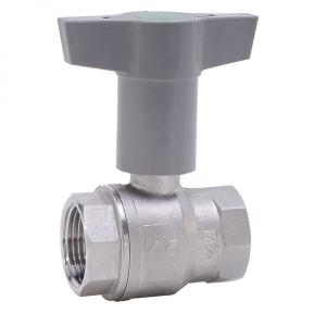 Ball valve with thread connection of stainless steel from G. bee with the article number ​00VOTFACF