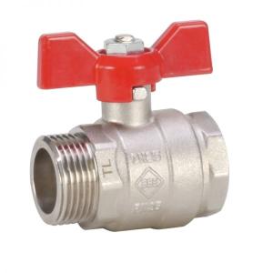 Ball valve with thread connection of brass from G. Bee with the article number 0020062031015