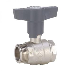 Ball valve with thread connection of brass from G. Bee with the article number 0020062051020