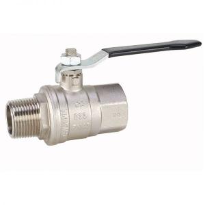Ball valve with thread connection of brass from G. bee with the article number 0020027011006