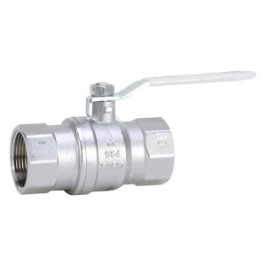 Ball valve with thread connection of brass steel from G. bee with the article number ​30000101019020