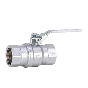 Ball valve with thread connection of brass steel from G. bee with the article number ​30000101029050