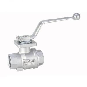 Ball valve with thread connection of carbon steel from G. bee with the article number ​00V00870401