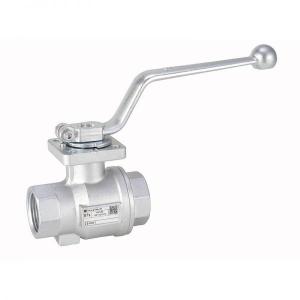 Ball valve with thread connection of carbon steel from G. bee with the article number ​00V0087040