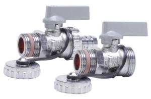 Ball valve with thread connection of brass from G. bee with the article number ​30000100309111