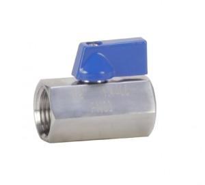 Mini-ball valve of stainless steel from G. Bee with the article number 0020057002015