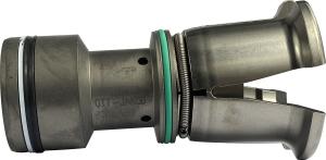 Zange mit Halter SK50-A1-4-M16X1,5-A=1,0 mit der Artikelnummer 9510135632 seitlich liegend von OTT-JAKOB Spanntechnik