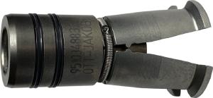 Zange mit Halter SK30-A2-2-M8X1-A=0,95-B=6,1 seitlich mit der Artikelnummer 9510348832 von OTT-JAKOB Spanntechnik